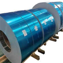 8011 HAVC с предварительно нанесенным покрытием из алюминиевого ребра золотого цвета для теплообменников