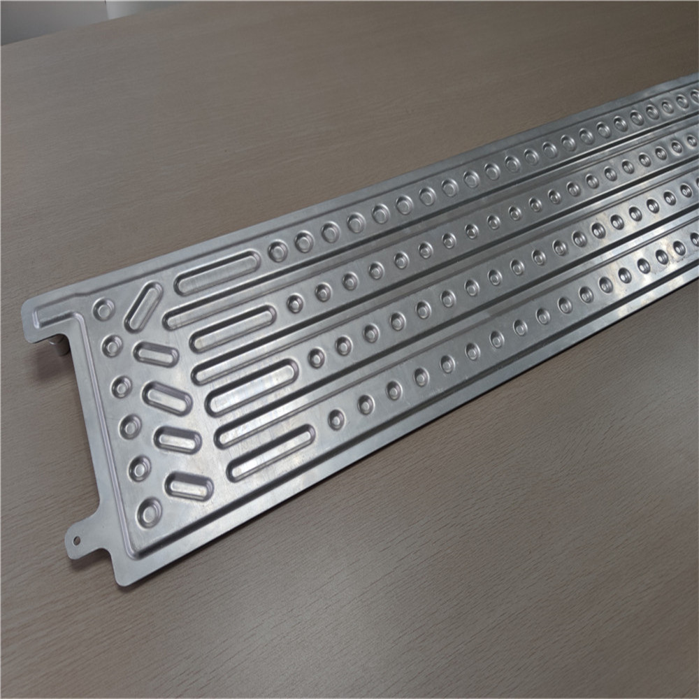 T3 four wheel drive car off road vehicle fan air coolant water cooling system EV battery packing aluminum aluminium plate