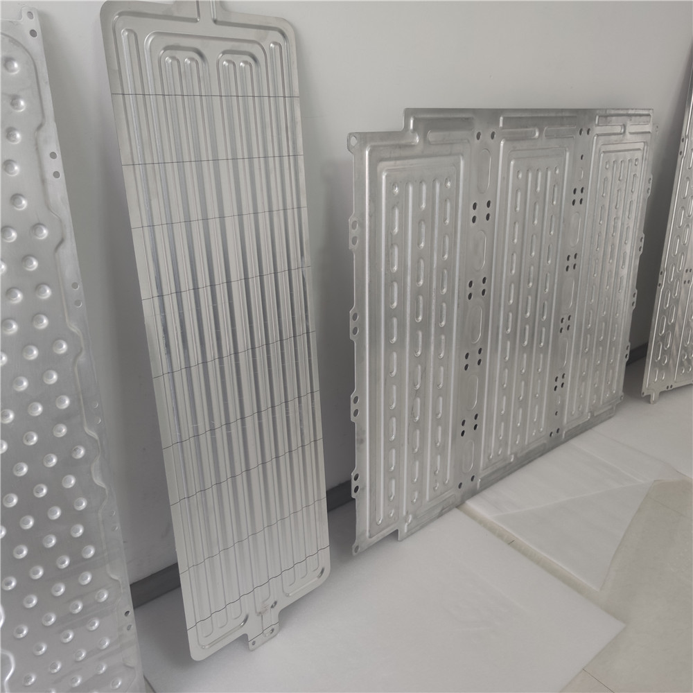 T3 picard motorlorry supercapacitor cooling carving air cooling soft battery pack aluminum aluminium plate