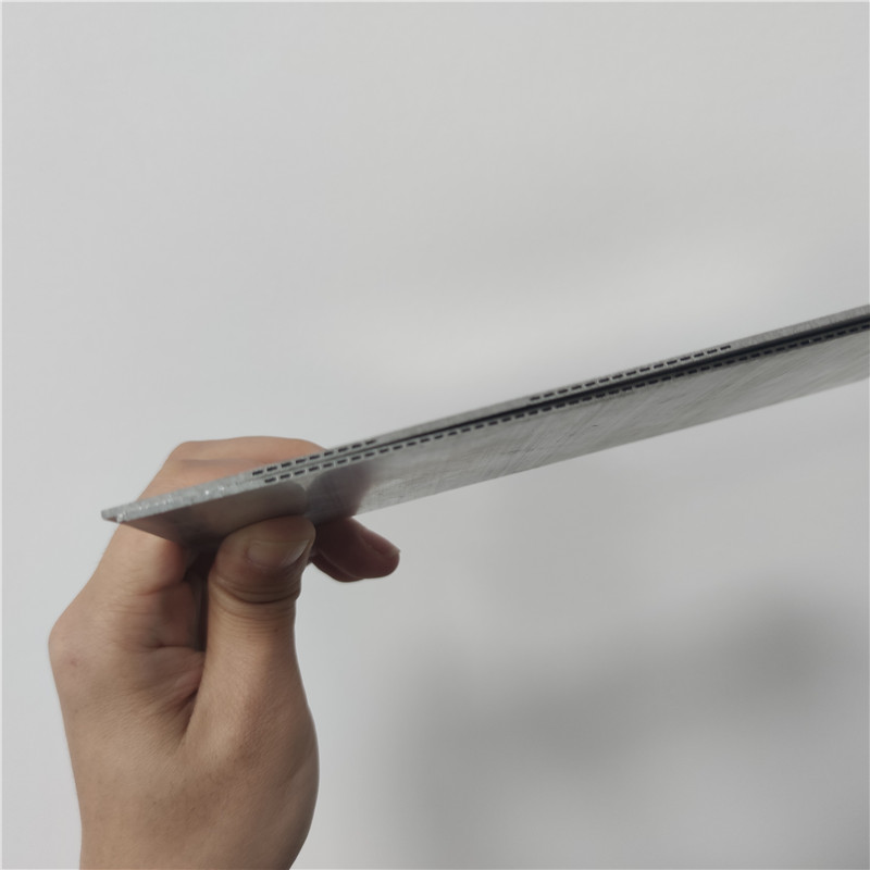 3003 construction vehicle new energy vehicle channel flow cooling 18650 cell battery pack soft battery pack aluminum aluminium plate