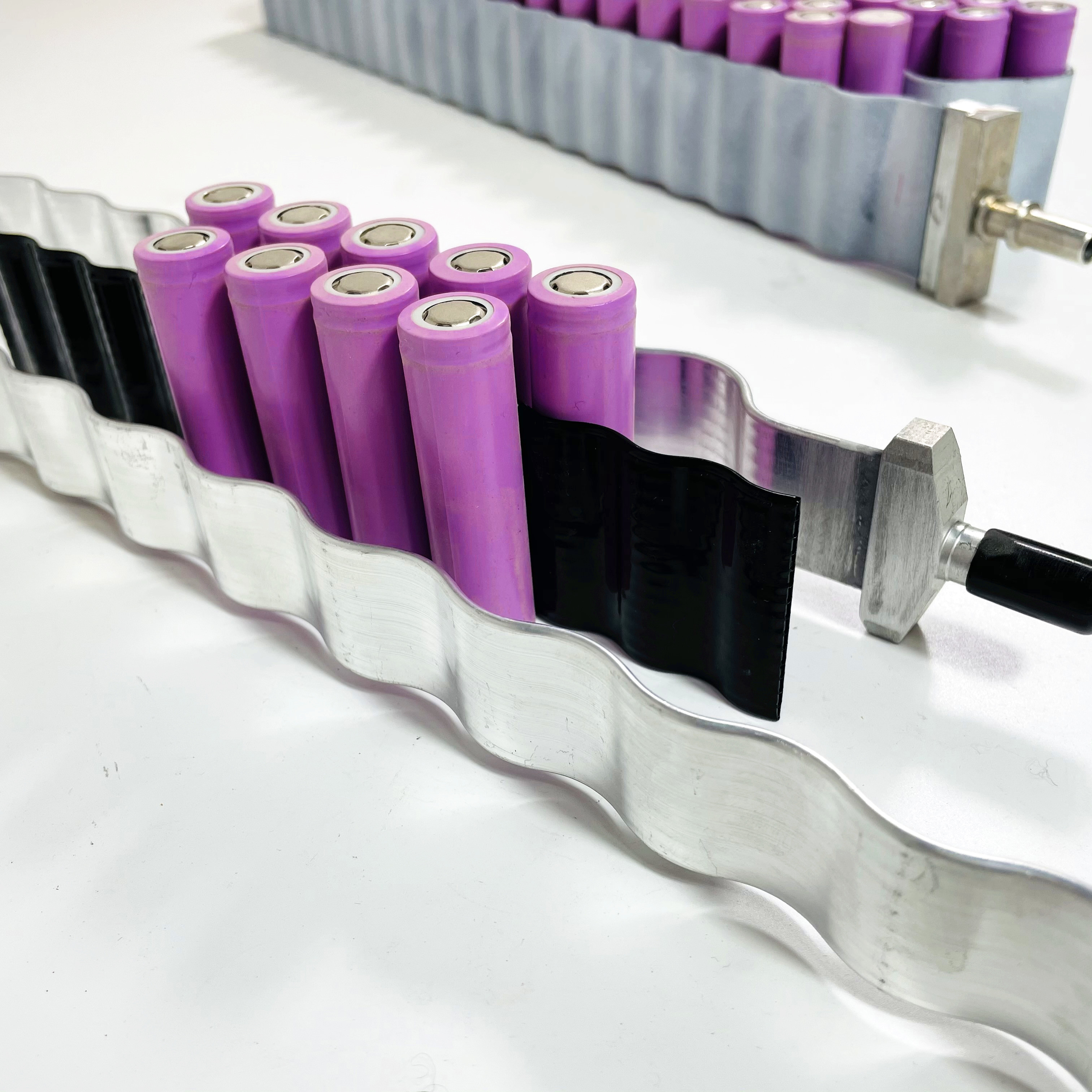 laser cutting rechargeable battery Vaporizer flat Li Battery Cooling aluminum water cooling plate