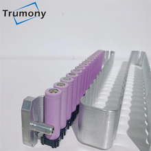 Aluminum Extruded Bending Snake-shaped Cooling Tube for Powerwall 18650 Battery Module