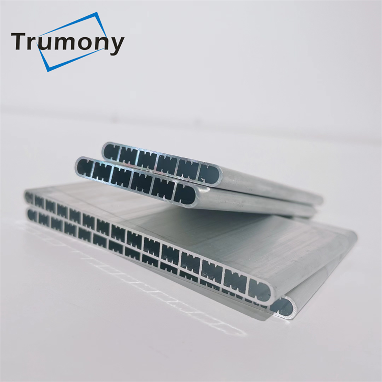 Aluminum Micro Channel Heat Exchanger Multi-port Heat Transfer Tube for Condenser 