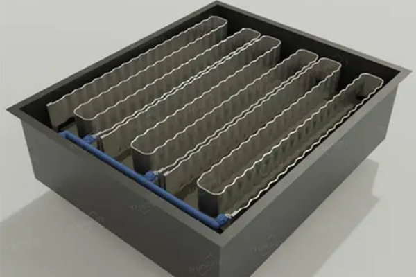 Principio de funcionamiento de los paquetes de bater&iacute;as de refrigeraci&oacute;n l&iacute;quida