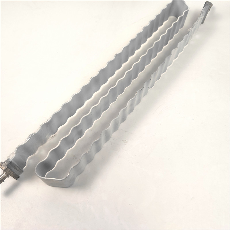 Pressure Resistant Battery pack thermal management microbus 8mm thickness Liquid cold aluminum water cooling plate