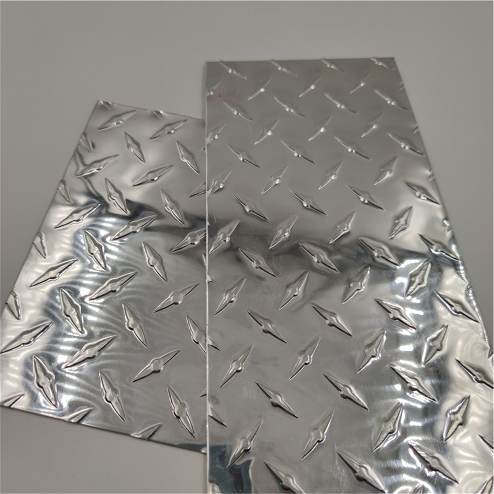 3003 Diamond Corrugated Aluminum Sheet for Wing Van