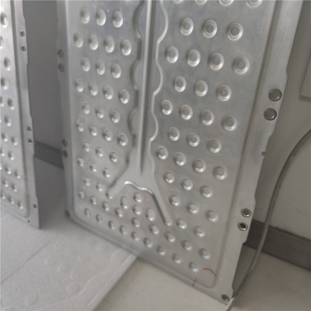6061 motor tractor passenger coach liquid flow cooler cooling coolant heat exchange EV battery packing aluminum aluminium plate