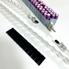 Bended 21700 cell battery pack passenger coach flat water cooling aluminum water cooling plate