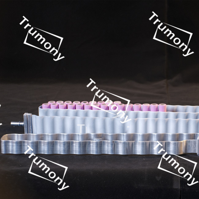 Stamping High Heat Dissipation Performance18650 Battery Module Extrusion Cooling Snake Tube