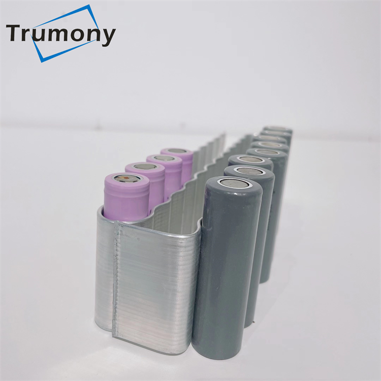 18650 Battery Pack Aluminum Snake Cooling Cold Pipe For Electric Smart Car