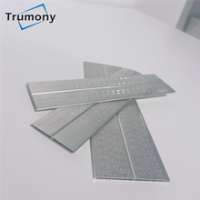 4343/3003/7072 Aluminum High Frequency Welding Dimple Flat Tube with Rib for Car Radiator 