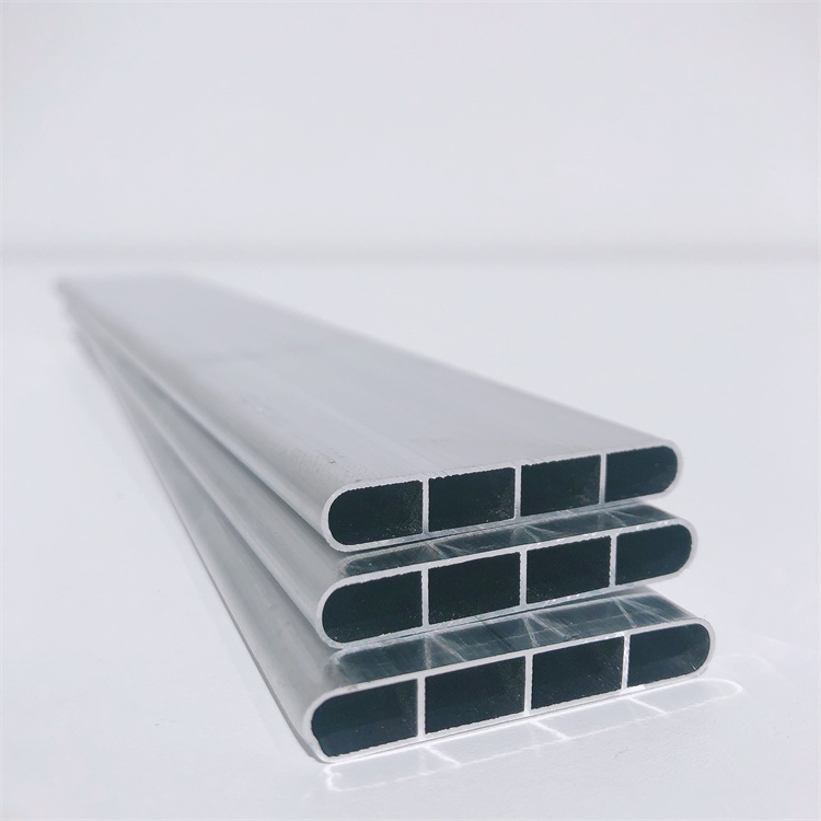 3003 Extrusion Aluminium Micro-channel Tube Parallel Flow Aluminium Flat Tube for BEV Battery Pack Cooling 