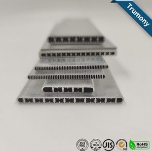 Aluminum Multi Port Channel Extruded Tube For Electric Cars