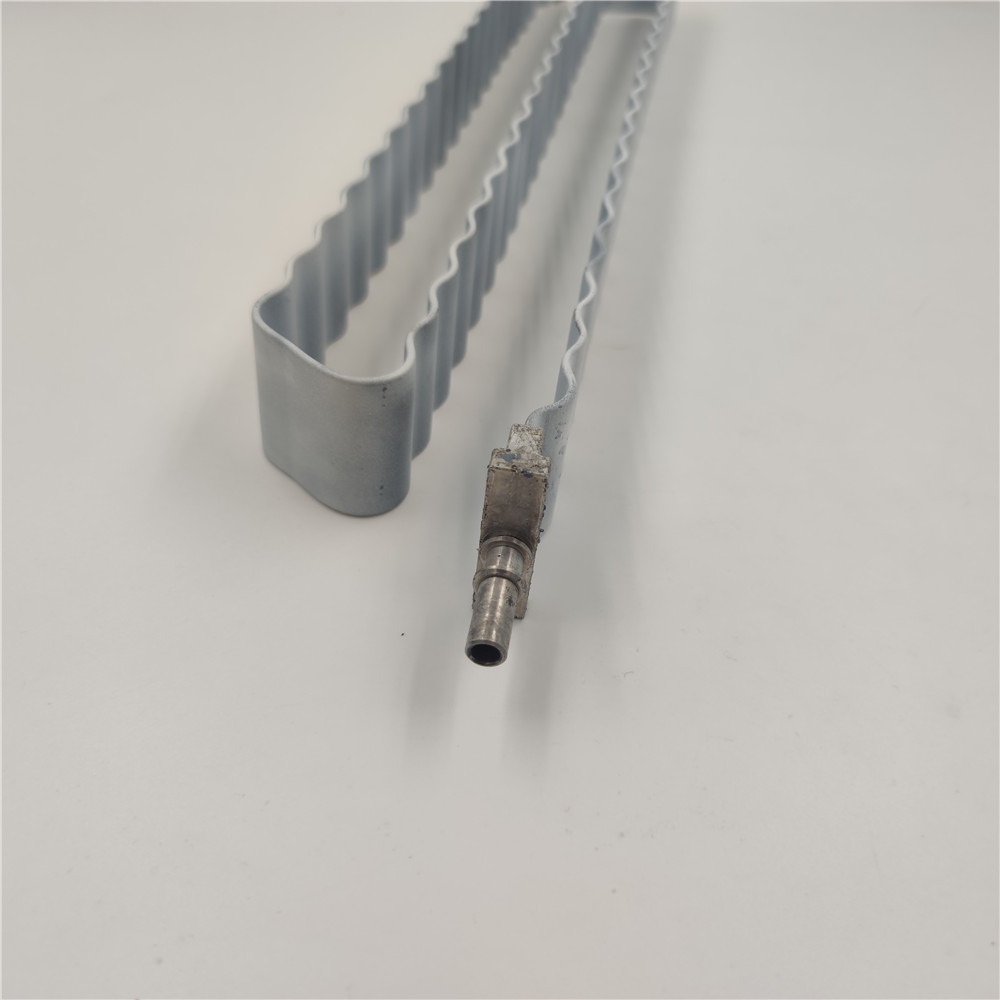 Cylindrical Battery Cell Heat Sink Aluminum Water Liquid Cooler Cooling Channel Tube