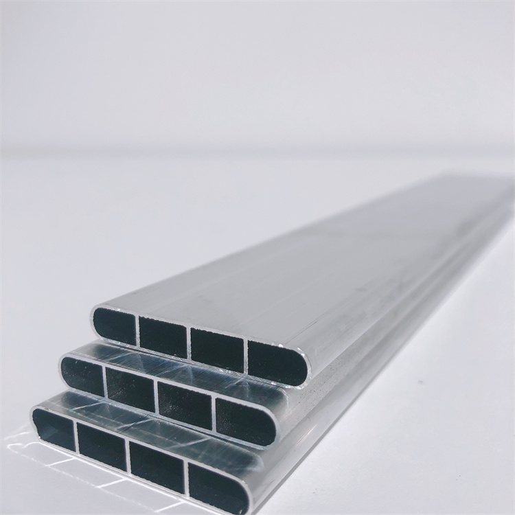 3003 Extruded Heat Exchanger Zinc Coating Aluminum Microchannel Flat Tube for Auto Evaporator 
