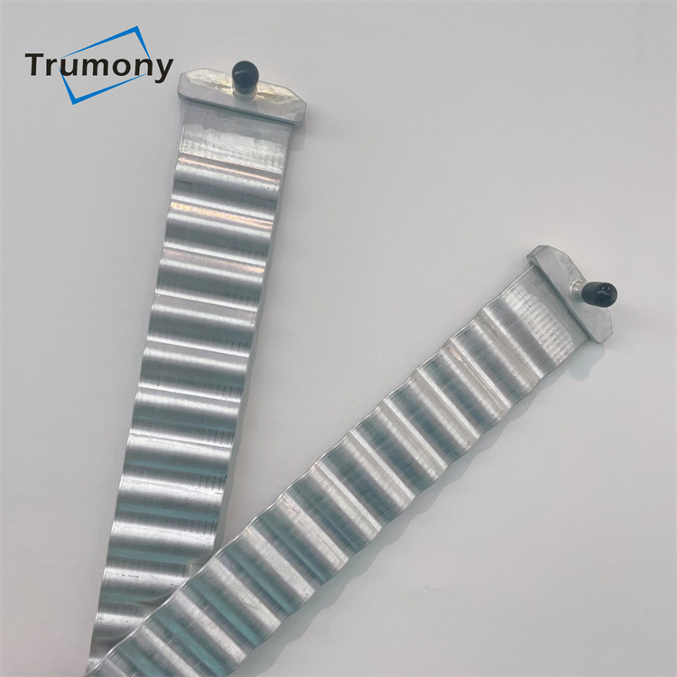 Lithium Ion Battery Electric Vehicle Cylindrical Cell Cooling Pipe Battery Cooling System Aluminum Serpentine Tube 