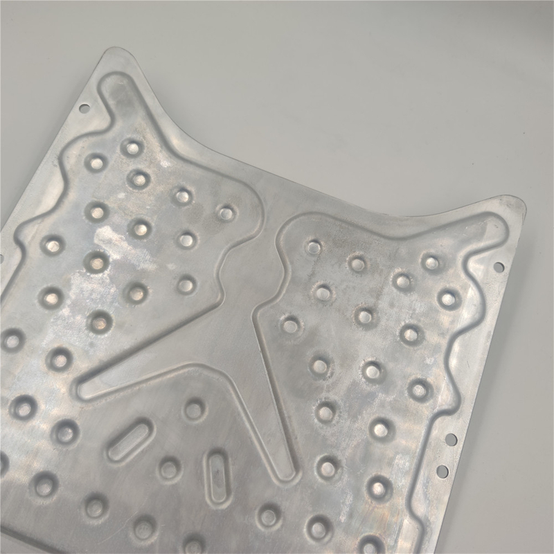 6061 passenger coach recreational vehicle carving air cooling vacuum brazing water cooler aluminum aluminium plate