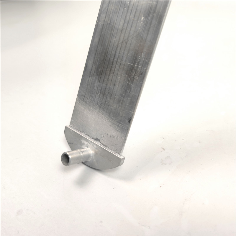 Bended Battery pack thermal management picard 7mm thickness Liquid cold aluminum water cooling plate