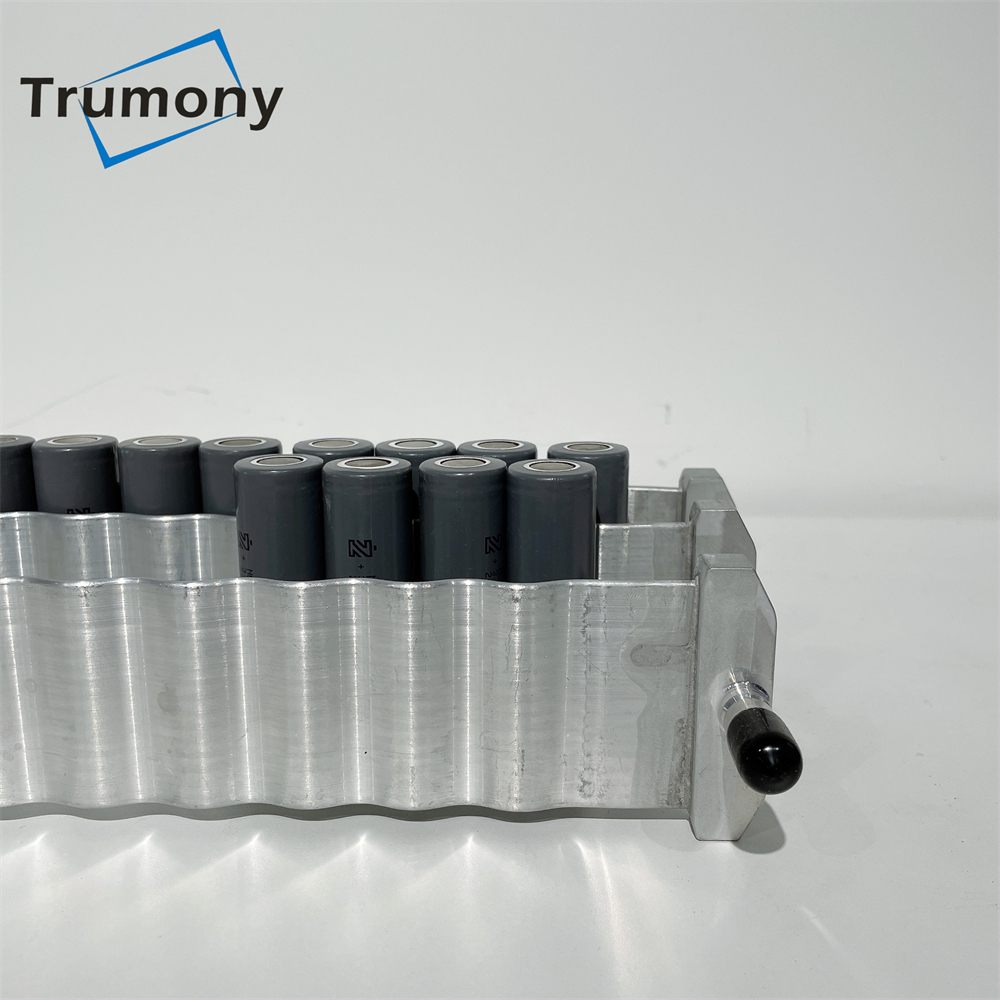 Full Solution for EV Battery Cooling Extrusion Channel Tube Hydroformed Cooling Plate