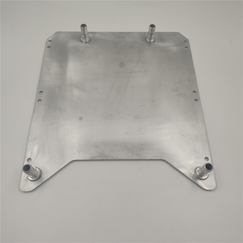 6061 microbus recreational vehicle CNC precious processing EV battery packing coolant heat exchange aluminum aluminium plate