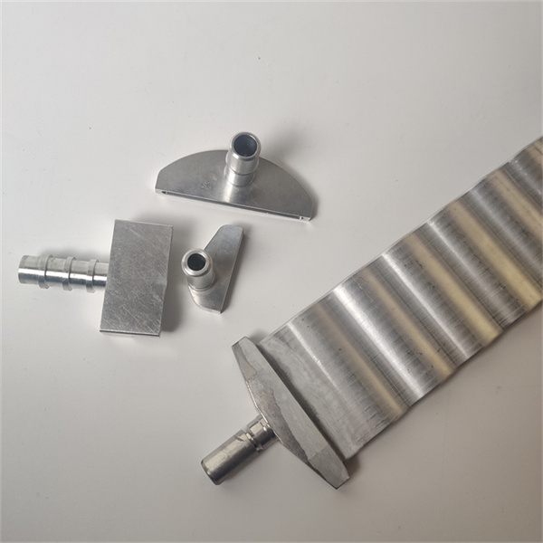 Golden Ribbon Battery Pack Thermal Management Pickup Truck Multi Port Water Heat Sink Aluminum Water Cooling Plate