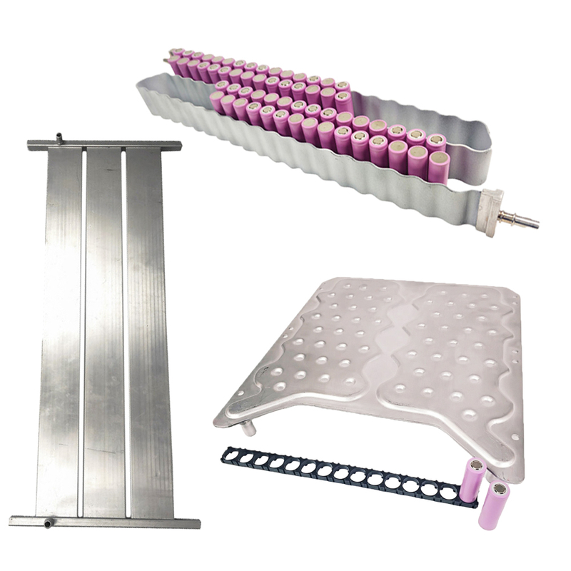 New Type Liquid Cooling Solution Cooled Plate for EV Cars Lithium Cells Battery Pack 