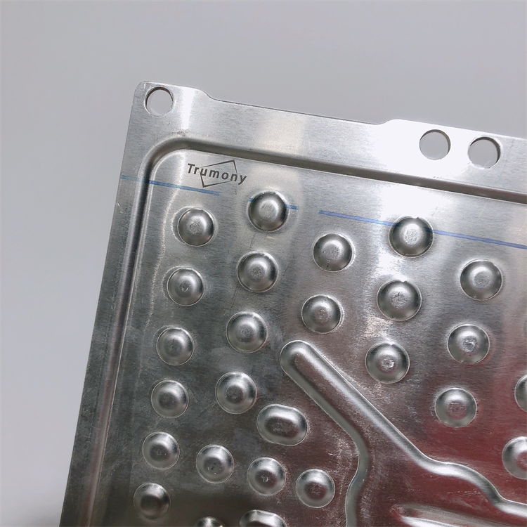 3003 Stamping Aluminium Water Cooling Cold Plate For Automotive Lithium